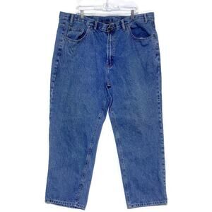 Full Blue Jeans Men's Size 46 x 30 Relaxed Straight Fit